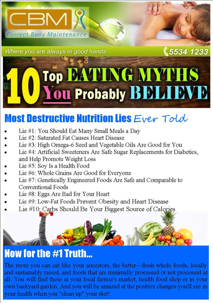 10 Nutrition Lies