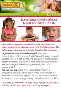 Does your childs mood need an extra boost