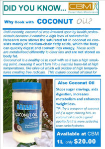 Why Cook with Coconut Oil