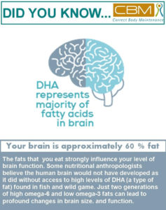 Brain is 60% fat (2)