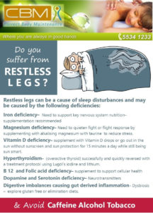 Restless legs