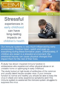 stressful-upbringing-equals-lowered-immune-syststem-function