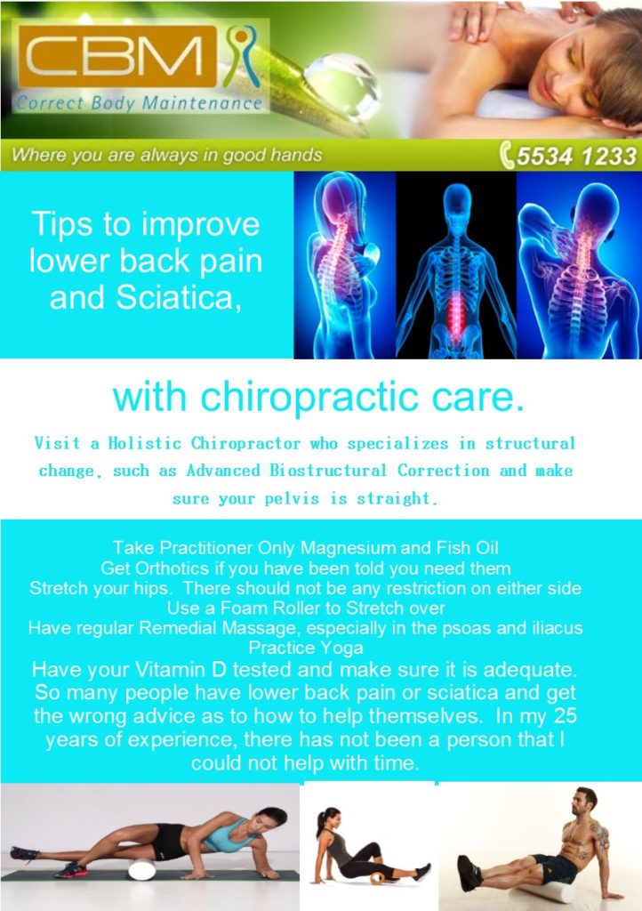 Tips To Improve Lower Back Pain And Sciatica With Chiropractic tips-to-improve-lower-back-pain-and-sciatica-with-chiropractic